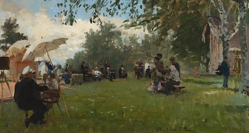 МАСТЕР РЕПИН. ЭПИЗОДЫ ИЗ ЖИЗНИ УЧИТЕЛЯ И УЧЕНИКОВ