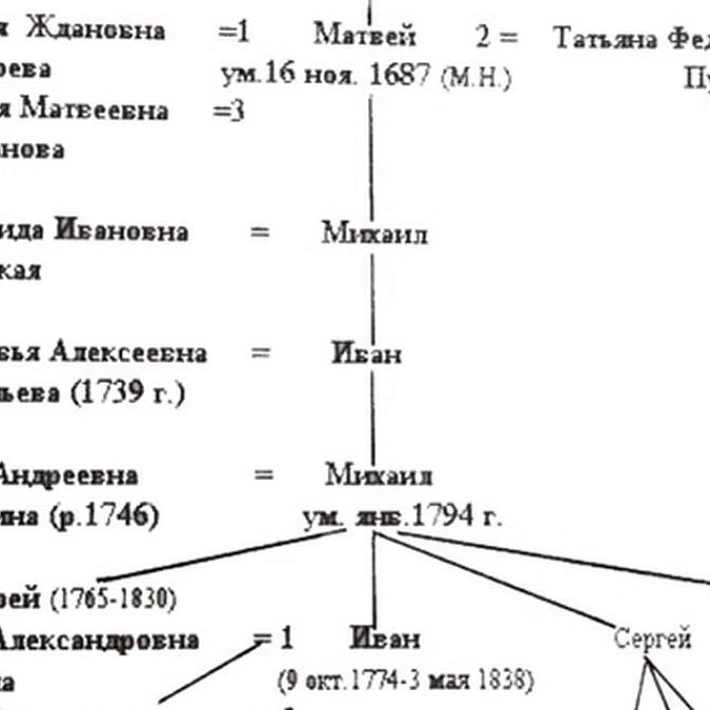 Генеалогические находки в фонде «Князья Щетинины и Оболенские» (Крючкова М.А.)