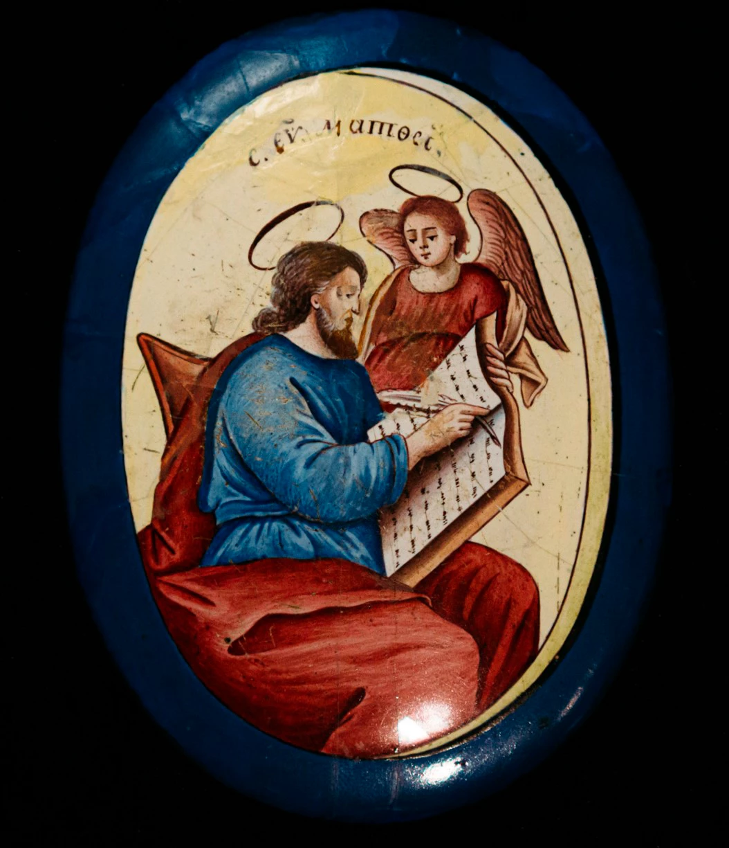 Медальон от оклада Евангелия 